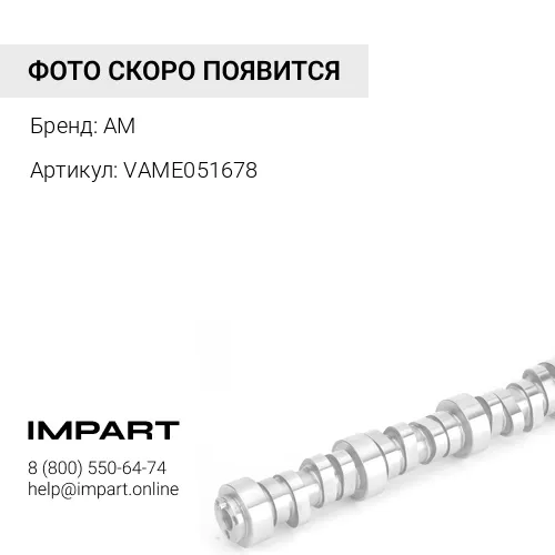 VAME051678 Вкладыш распредвала 6D22 VAME051678