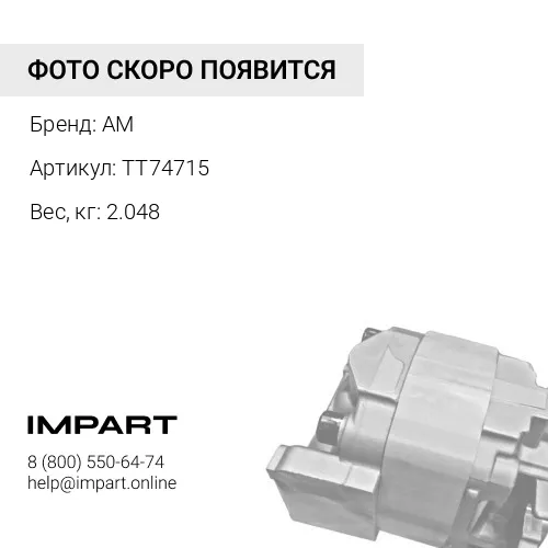TT74715 Статор генератора 235338