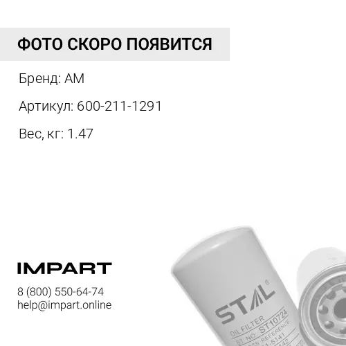 600-211-1291 Элемент патрон масляный AM