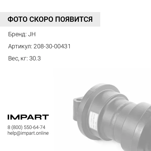 208-30-00431-JH КАТОК ПОДДЕРЖИВАЮЩИЙ С КРОНШТЕЙНОМ JH