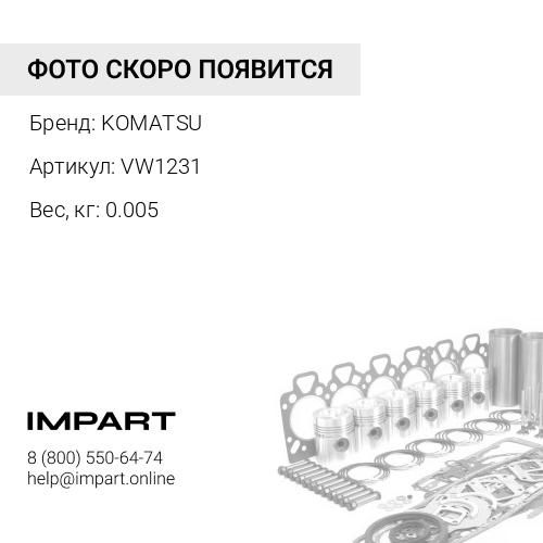 VW1231 ПРОКЛАДКА KOMATSU