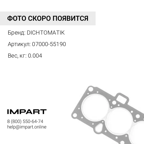 07000-55190 О-кольцо DICHTOMATIK
