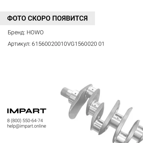61560020010VG156002001 Демпфер коленвала WD615WP10