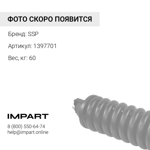 1397701 цилидндр натяжителя SSP