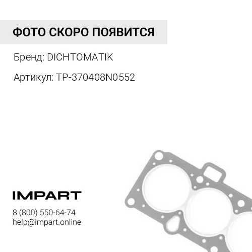 TP-370408N0552 Набор колец уплотнительных DICHTOMATIK