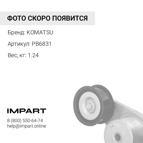 PB6831 НАКОНЕЧНИК ШТОКА KOMATSU