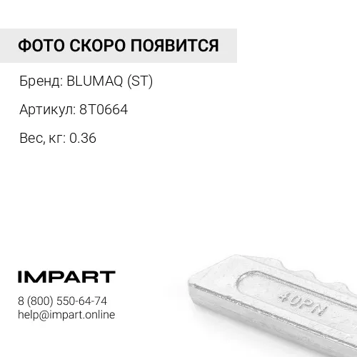 БОЛТ 8T0664 ST С ШЕСТИГРАННОЙ ГОЛОВКОЙ H