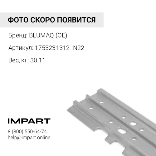 1753231312 IN22 БАШМАК BLUMAQ (OE)