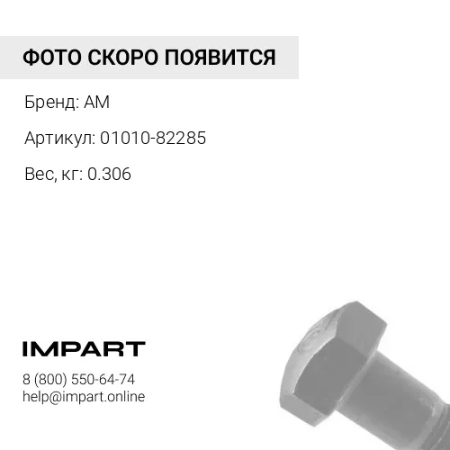 01010-82285 БОЛТ AM