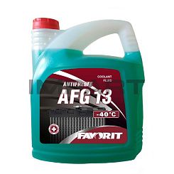 ОЖ Favorit Antifreeze AFG13 (-40°) зеленый/ green (4 л) FAVORIT