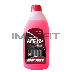 ОЖ Favorit Antifreeze AFG12+ (-40°) красный/red (1 л) FAVORIT