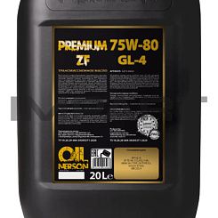 Масло трансмиссонное NERSON OIL Premium ZF GL-4 75W-80 PAO 20л Nerson