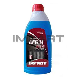 ОЖ Favorit Antifreeze AFG11 (-40°) синий/blue (1 л) FAVORIT