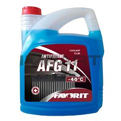 ОЖ Favorit Antifreeze AFG11 (-40°) синий/blue (4 л) FAVORIT